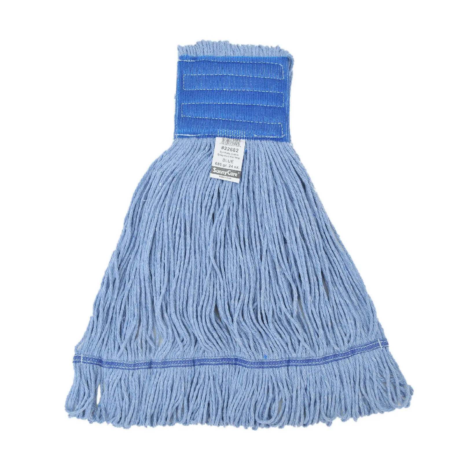 SunnyCare® Synthetic Cotton Loop-End Wet Mops - Durable, Absorbent